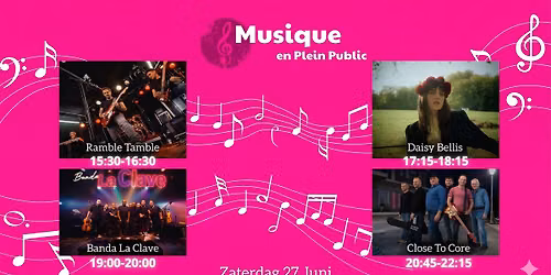 Musique en plein Public (Pop \/ Rock)