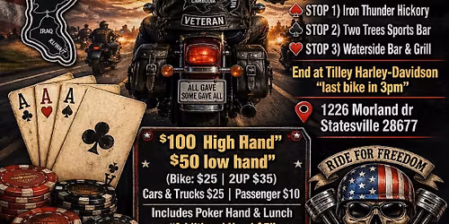 Rolling Thunder NC2 Poker Run
