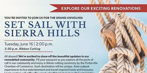Set Sail with Sierra Hills