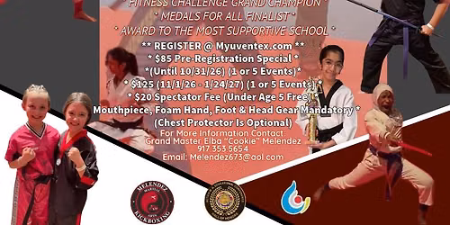 6th. Annual I'M B.A.D All Female Open Martial Arts Championships and Fitness Challenge 