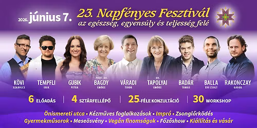 23. Napf\u00e9nyes Fesztiv\u00e1l