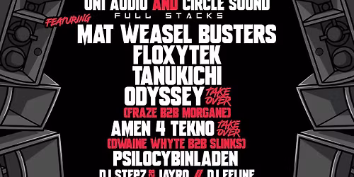 Bass Monkeyz x On1 Audio x Circle Sound