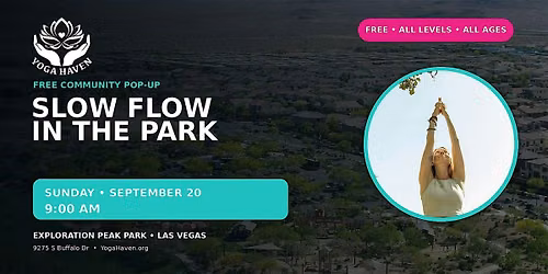 Community Pop-Up Yoga - Slow Flow In The Park