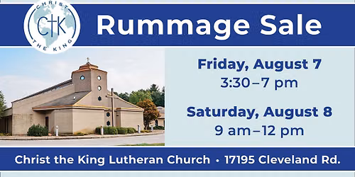 Annual Rummage Sale