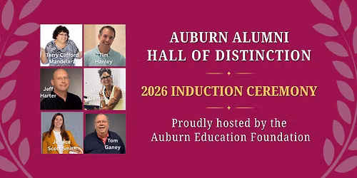 2026 AEF Auburn Alumni Hall of Distinction Induction Ceremony