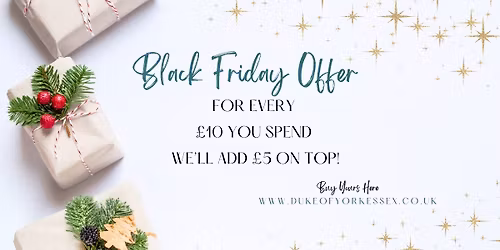 Black Friday offer!