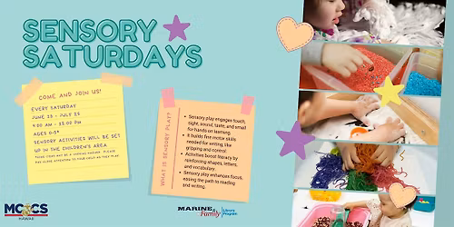 Sensory Saturdays
