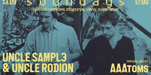 SOUNDAYS \/ar \u012bpa\u0161o viesi AAATOMS