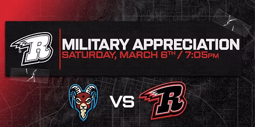 MILITARY APPRECIATION NIGHT: Rapid City Rush vs. New Mexico Goatheads