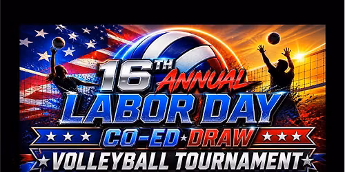 16th Annual Labor Day Co-Ed Grass Draw Volleyball Tournament
