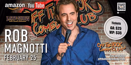Comedian Rob Magnotti Live in Naples, Florida!