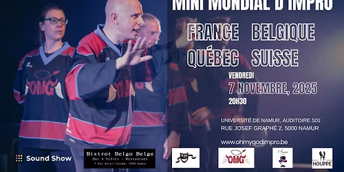 14\u00e8me MINI MONDIAL DE L'IMPRO \u00e0 Namur
