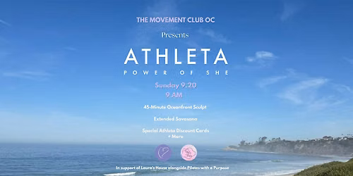 The Movement Club x Athleta: Oceanfront Sculpt