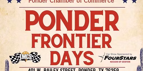 Ponder Frontier Days 2026