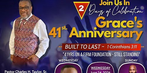41st Church Anniversary