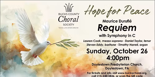 Hope for Peace: Requiem by Maurice Durufle