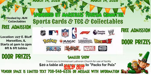 Sports, TCG, Comics and Collectables show