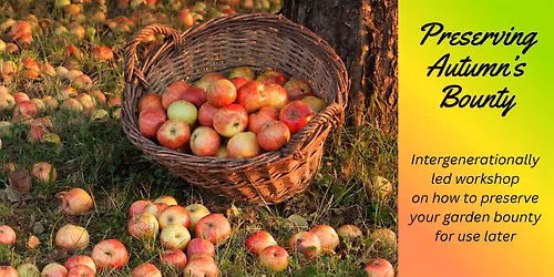 Preserving Autumn's Bounty