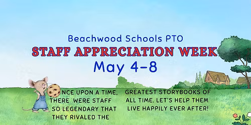 PTO Staff Appreciation Week 2026 - Thank You for Being a Part of Our Story!