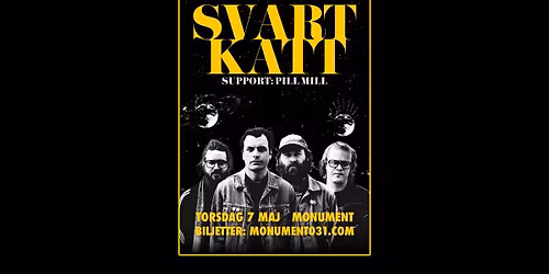 Svart Katt + Pill Mill 7\/5