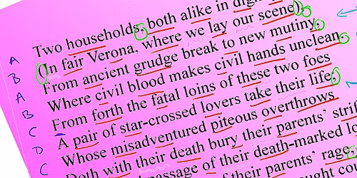 Shakespeare's Text: strong foundations in verse & meaning