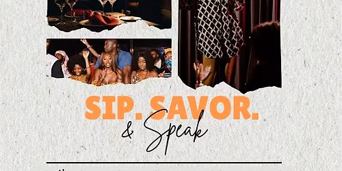 Sip. Savor. & Speak Poetry