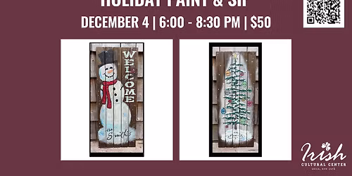 Sip, Paint & Be Merry!