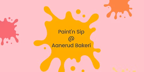 Kreativ kaf\u00e9 - Paint'n Sip @ Aanerud Bakeri Oslo