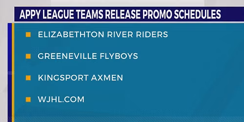Greenville Flyboys vs. Elizabethton River Riders