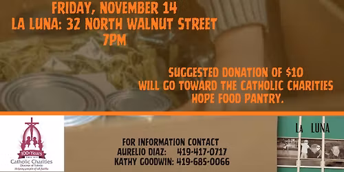 Pantry Palooza: Benefit Concert for the HOPE Food Pantry