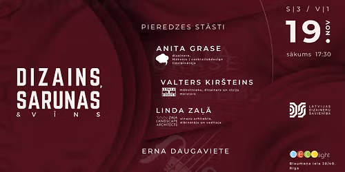 Dizains, sarunas & v\u012bns S\/3 Vol.1