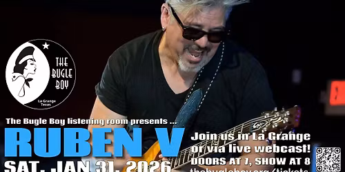 Ruben V at the Bugle Boy!