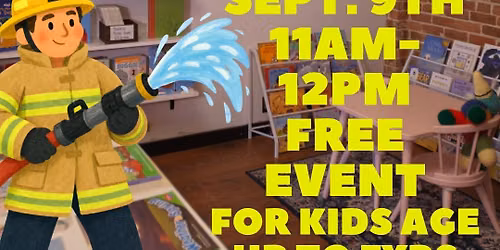 FIREFIGHTER STORYTIME AT BAILEYS BOOK NOOK \ud83d\ude92