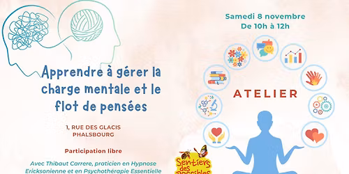 Atelier : Apprendre \u00e0 g\u00e9rer la charge mentale et le flot de pens\u00e9es