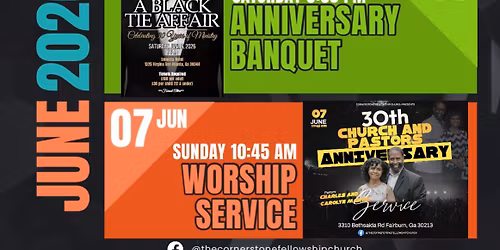 30th Church Anniversary