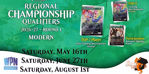 Magic: Regional Championship Qualifier (2-Slot - Modern Format)