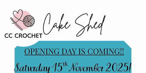 Cake shed opening day!!