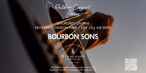 Outdoor Concert Series: Saturdays on Pine with Bourbon Sons
