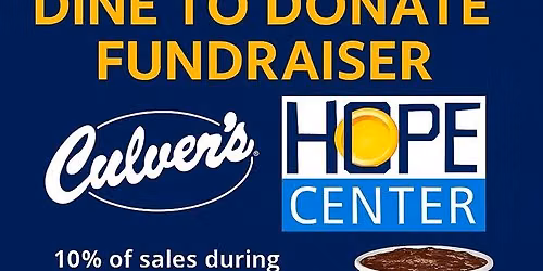 Culvers Dine to Donate Fundraiser