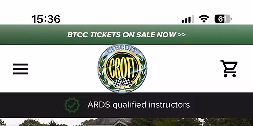 Croft circuit classic & modern car show