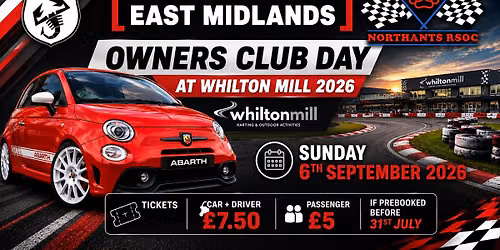 Northants RS Owners Club Day 2026
