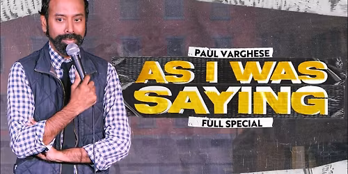 Paul Varghese at Punch Line - Irving