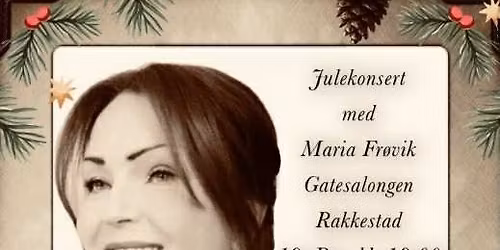 Julekonsert med Maria Fr\u00f8vik
