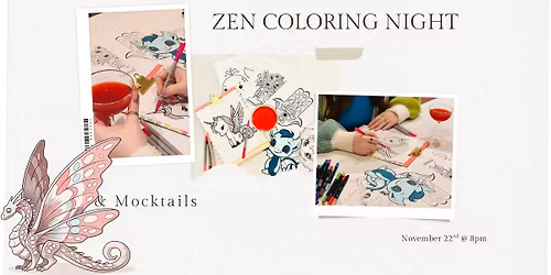 Zen Coloring Night 