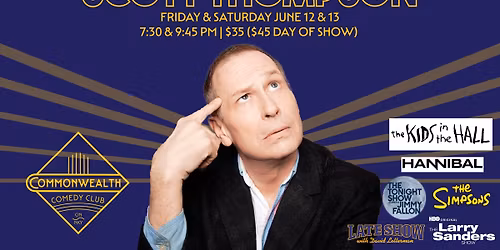 SCOTT THOMPSON presented by Commonwealth Comedy Club