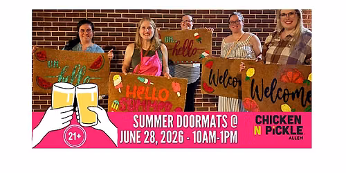 Summer Doormats Workshop