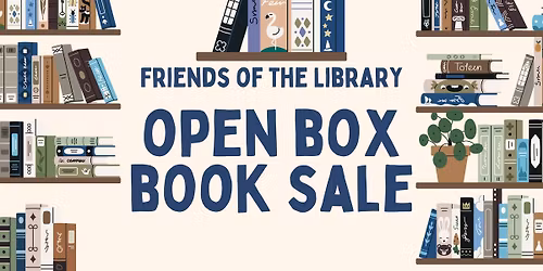 Open Box Book Sale