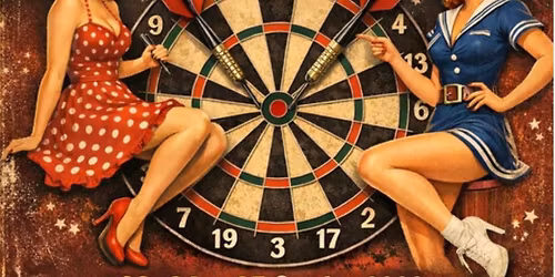 Open fl\u00e9chettes pin-up Darts 