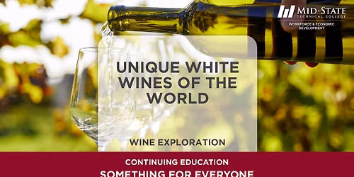 Unique White Wines of the World Class