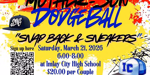 Imlay City Jr Spartans Annual Mom Son Dodgeball + Dance